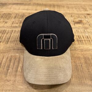 Travis Mathew Men's Favorite Mistake‎ Black Hat Cap Golf Casual Size S/M